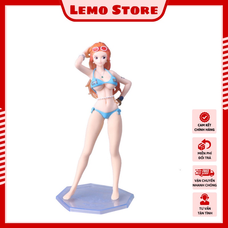 Mô Hình One Piece Nami Mặc Đồ Bơi Sexy, Gợi Cảm Cao 21 Cm Đủ Hộp, Bộ Sưu Tập Mô Hình Anime Nữ Trang 