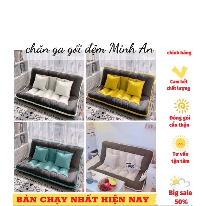Ghế lười ghế sofa bệt tựa lưng biến hình đủ màu Nhật Bản MINH AN nội thất sofa trang trí thư giãn tạo cảm giác thoải mái