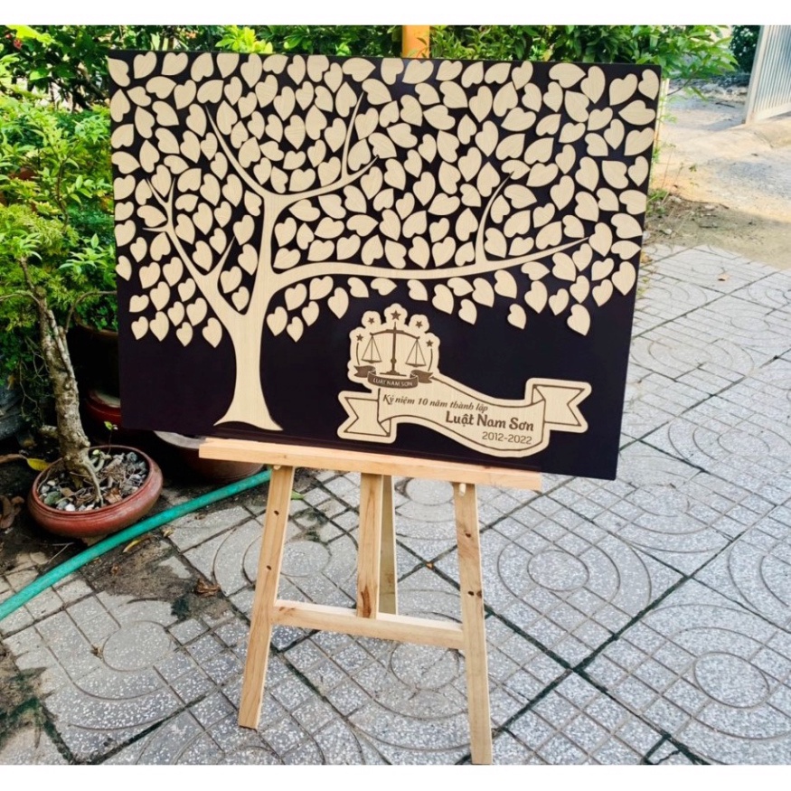 Tranh ký tên cho sự kiện khai trương_thành lập công ty| wedding guestbook Store Thegioipuzzle