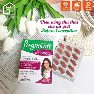 Viên uống thụ thai cho nữ - bổ sung axit folic và các vitamin thiết yếu, tăng sức khỏe
