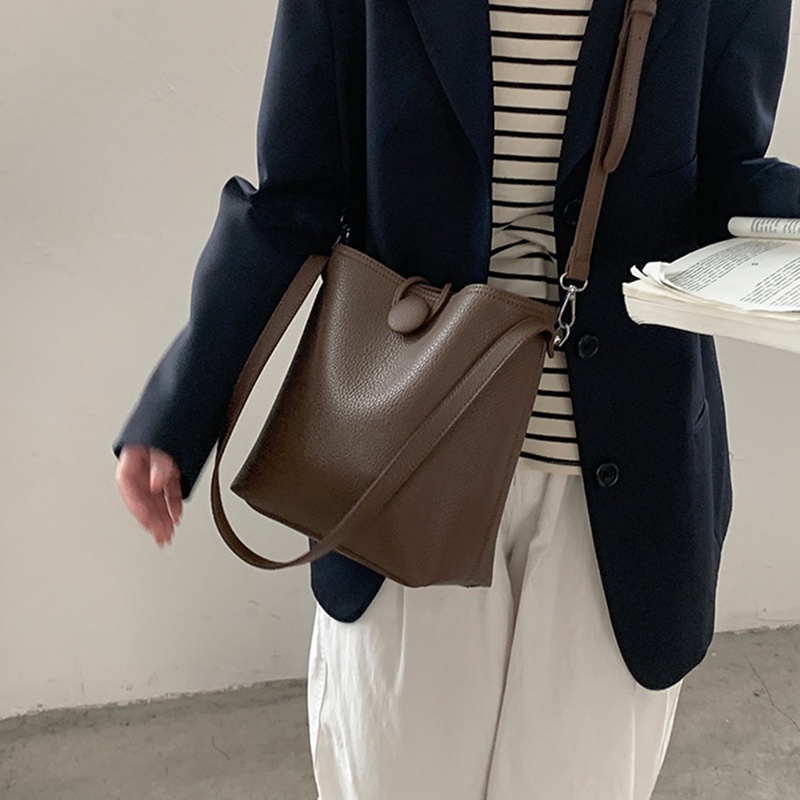 Túi Đeo Vai Sức Chứa Lớn Phong Cách retro Thời Trang Cho Nữ