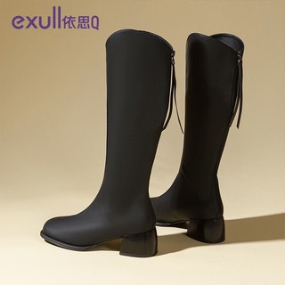 [Order] Bốt đùi Exull da gót 5cm chắc chân