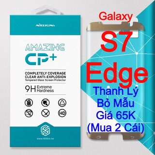 Kính cường lực cho Samsung Galaxy S7 Edge hiệu Nillkin.tw loại keo viền Full nhỏ