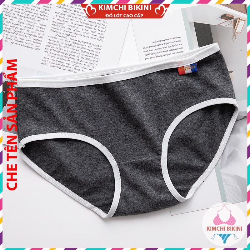 combo 10 quần lót nữ Cotton mịn cạp thấp kháng khuẩn thoáng mát KIMCHIBIKINI quần lót set 10 cái mềm mại xinh đẹp QL071