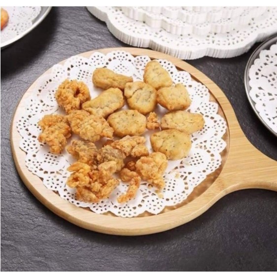 Set 100 tờ Giấy lót ren trang trí