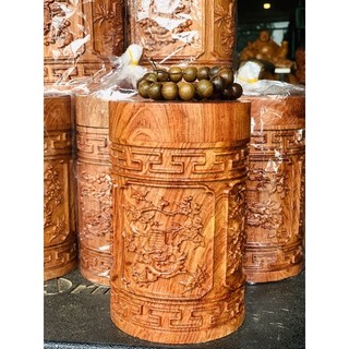 hộp đừng chè gỗ hương đá