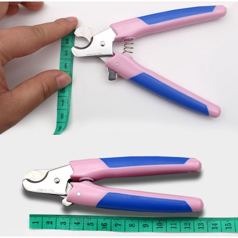 Kìm cắt móng LB cho chó mèo có lò xo và đầu cắt khỏe hạn chế vỡ móng cho thú cưng - OmonPet