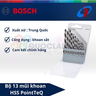 Bộ 13 mũi khoan Bosch HSS PointTeQ
