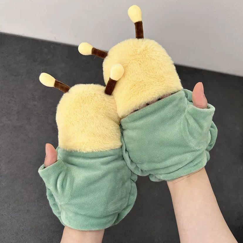 Găng Tay Con Rùa Dễ Thương Giữ Ấm Mùa Thu Đông Dành Cho Trẻ Em