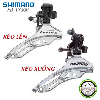 Sang đĩa (Sang đề trước) xe đạp SHIMANO TOURNEY FD TY300 - Hàng chính Hãng