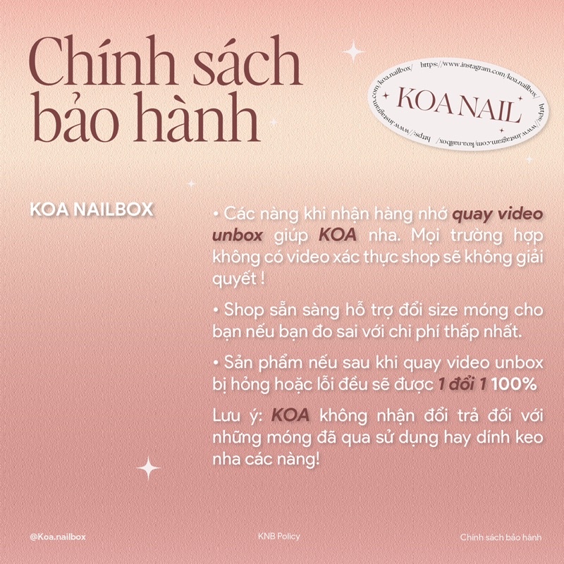 Nailbox Thiết Kế Premium TR01 Charm Đá Cao Cấp