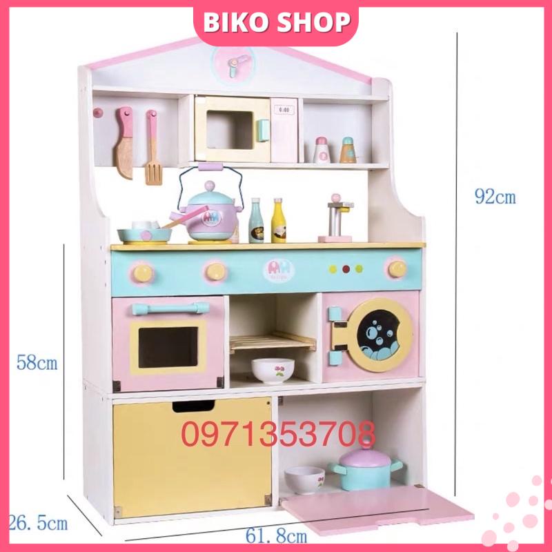 Đồ chơi nhà  bằng gỗ cho bé 2 cách lắp