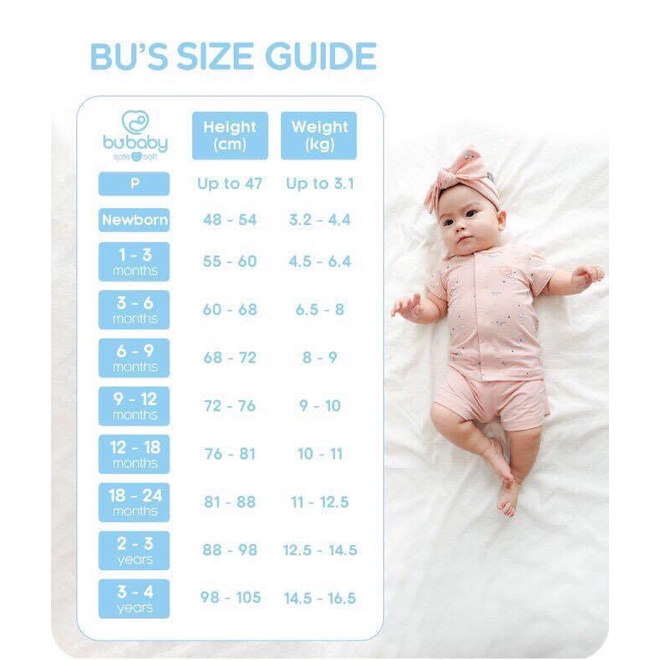 Bubaby Áo dài tay cổ tròn vải Sợi Tre Bông từ 6m-4y BBC310400