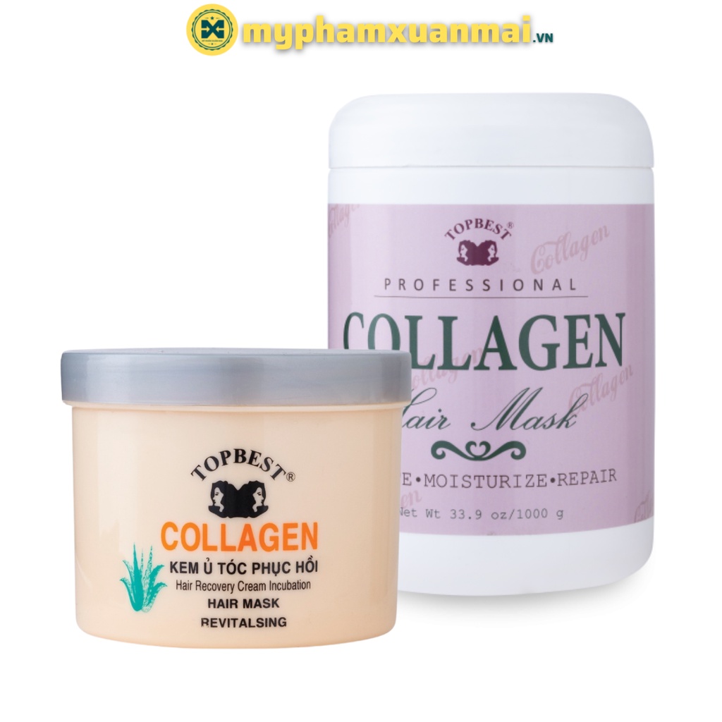 Kem ủ tóc Topbest Collagen 500ml/1000ml