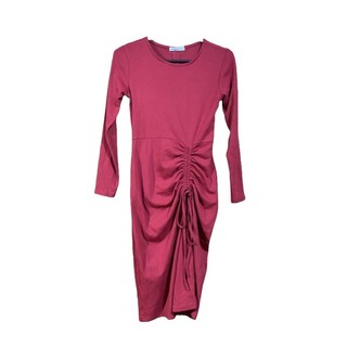 Pass Thanh Lý Đầm Body Tay Dài Nữ Dây Rút Sang Trọng