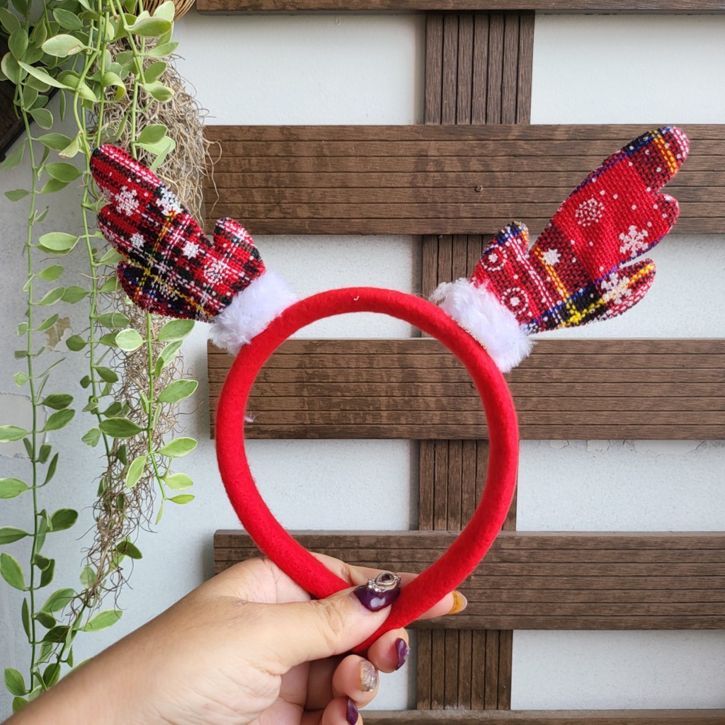 Cài Tóc Sừng Nai Noel Nhiều Mẫu Siêu Cute