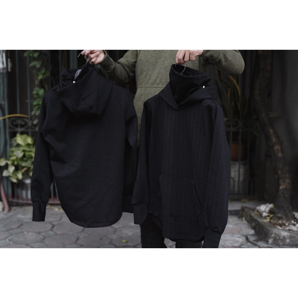 Áo hoodie nỉ siêu ấm có che mặt