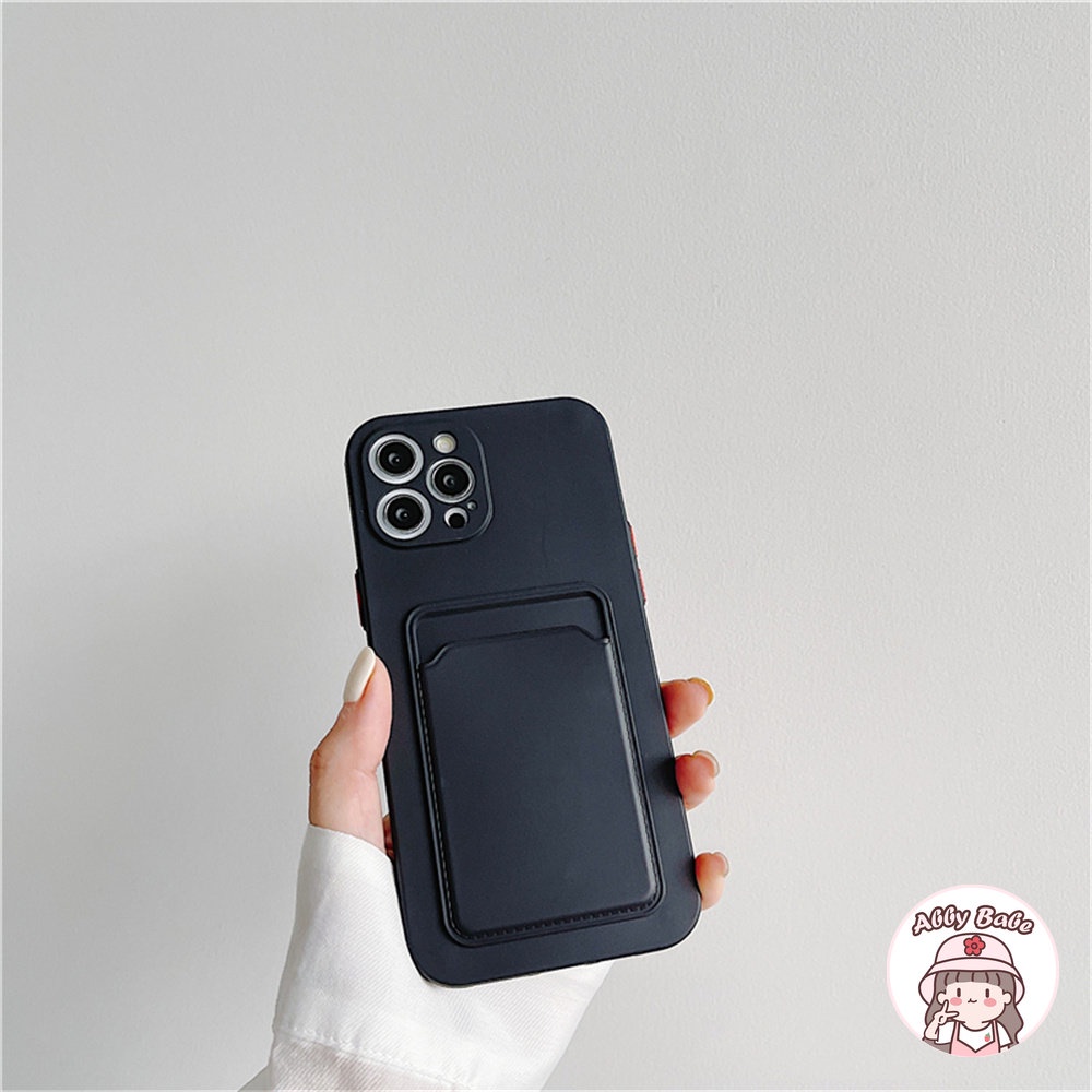 Ốp Điện Thoại TPU Mềm Chống Sốc Dạng Ví Đựng Thẻ Cho IPhone 14 Pro Max 11 7Plus 13 12 11 Pro Max X XS XR