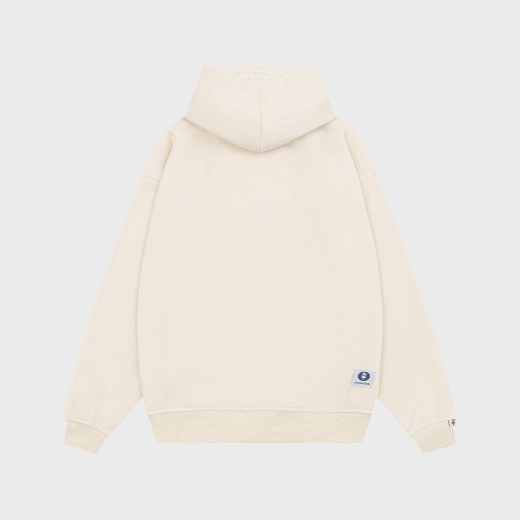 Áo Nỉ Hoodie Chui Thêu Calem.Club Chữ thêu chất nỉ lót bông
