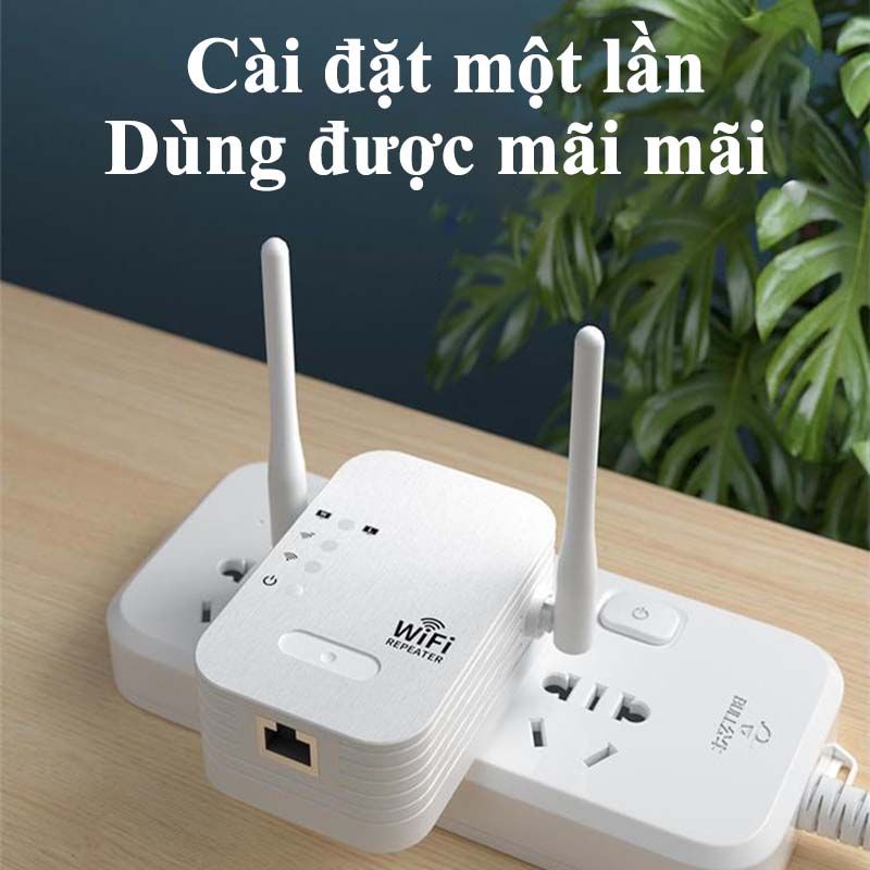 Bộ Kích Sóng Wifi 4 Râu Tốc Độ Cao 300Mbps Kiêm Router Kích Wifi Siêu Mạnh, Bộ Khuếch Đại Sóng Wifi Kết Nối Xa, Ổn Định | BigBuy360 - bigbuy360.vn
