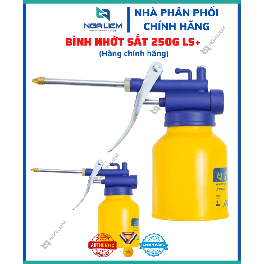 Bình Nhớt sắt - đầu sắt 250gr LS+