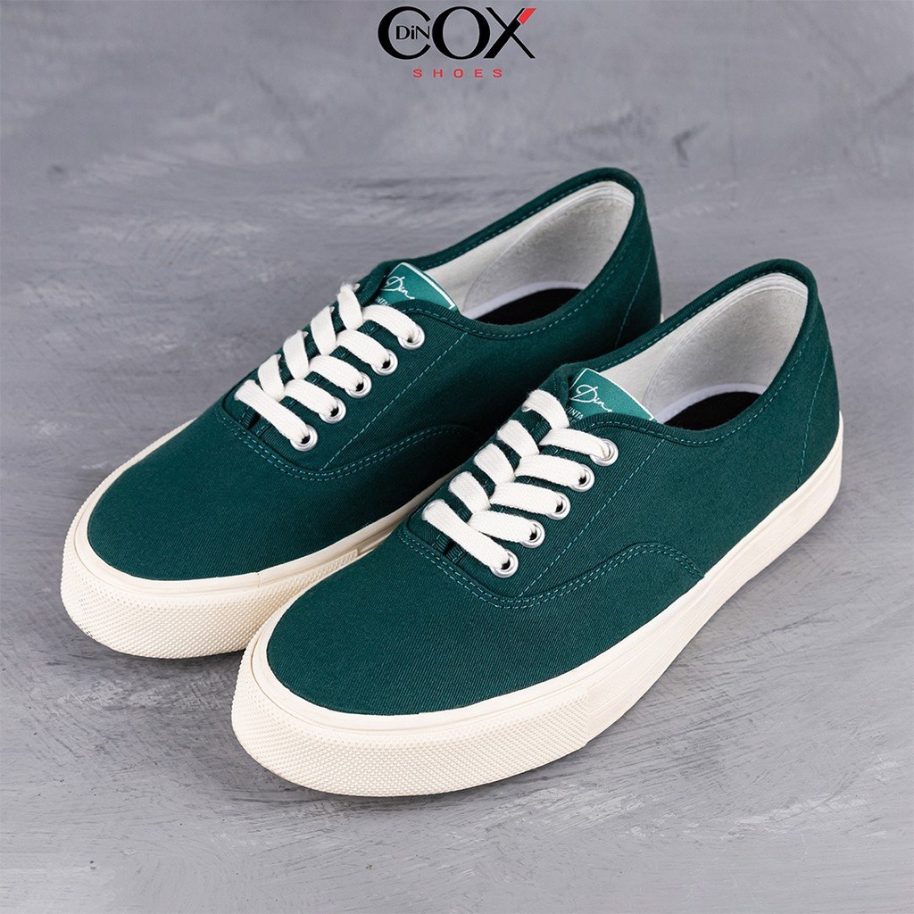 Giày Sneaker Nam Vải DINCOX E06 EVERGREEN