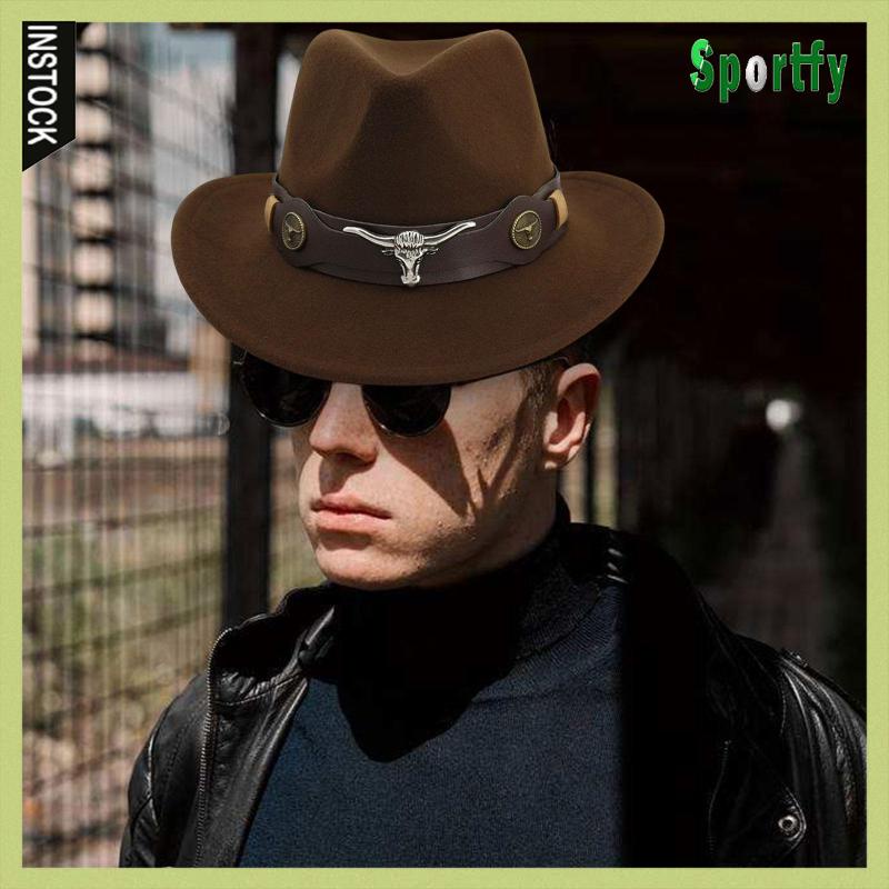 Nón Cao Bồi Rộng Vành lzdxwcke1 Cho Nam Nữ