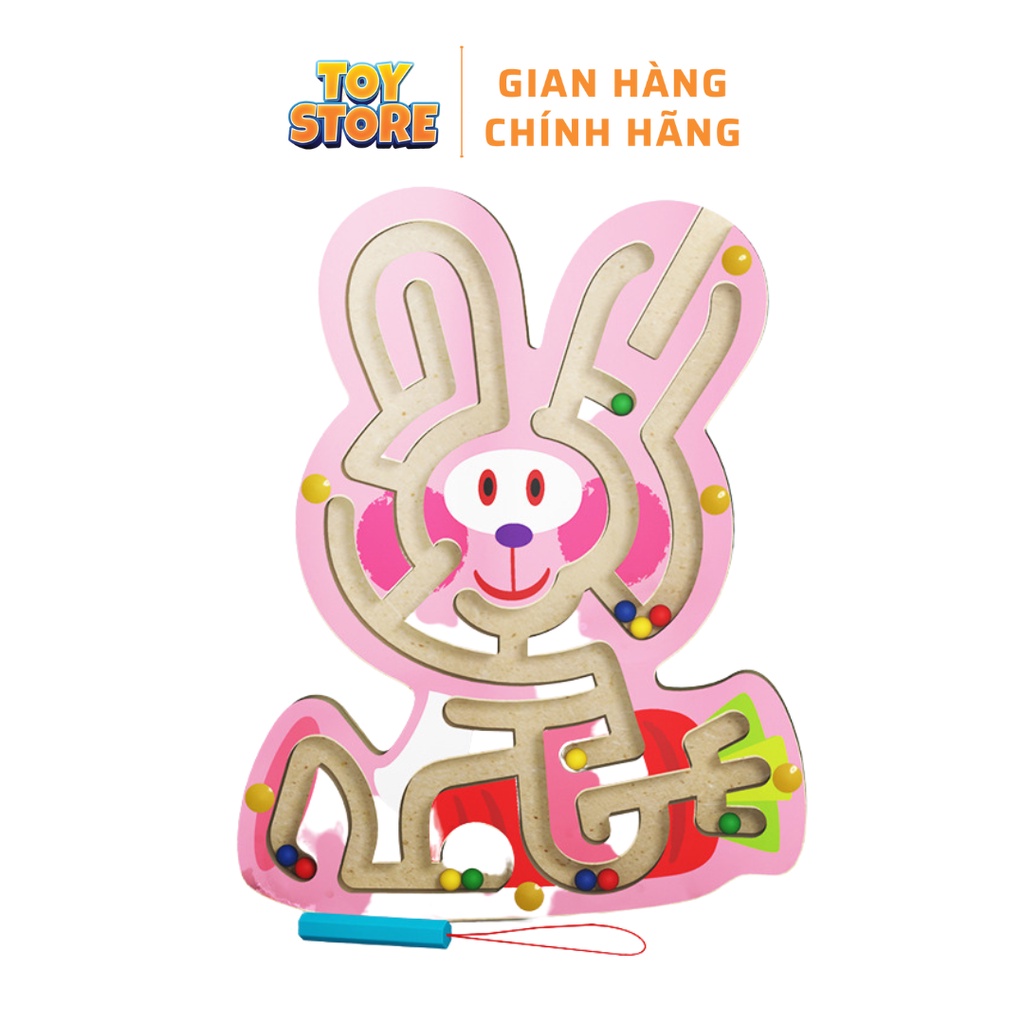 Bộ đồ chơi mê cung gỗ nam châm toystore FUDAER