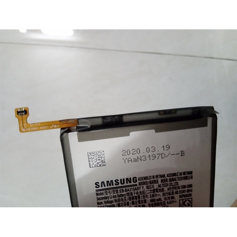 PIN CHÍNH HÃNG cho SAMSUNG GALAXY A31 MỚI 100%