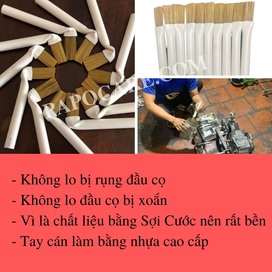 Cọ Rửa Xe Sợi cước K-Tool Đa Năng Chuyên Dùng Để Vệ Sinh Xe Máy Ô Tô - PAPOCARE