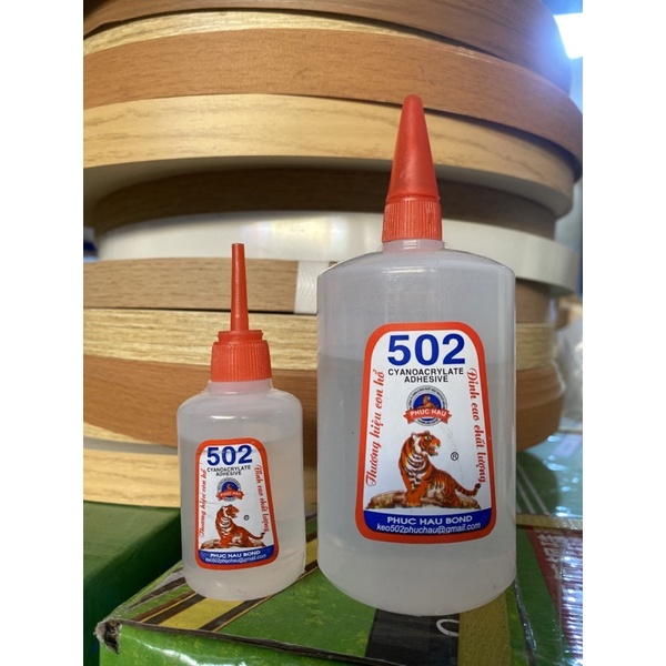 Keo 502 lọ to siêu dính nắp đỏ N160 - keo phúc hậu