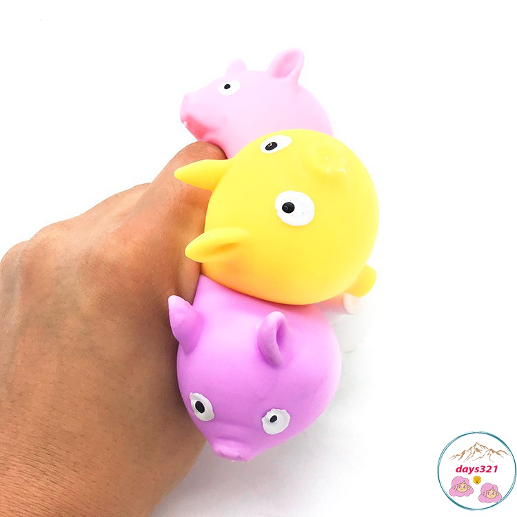 Heo Bóp Mềm ⚡ HOT TREND ⚡ Squishy Mochi Lợn Hồng Cute, Đồ Chơi Xả Stress Dễ Thương Xua Tan Căng Thẳng
