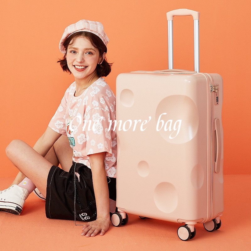 One Túi Đựng Hành Lý Du Lịch Phong Cách Pho Mát Cỡ Nhỏ Tươi Mới Cho Nữ