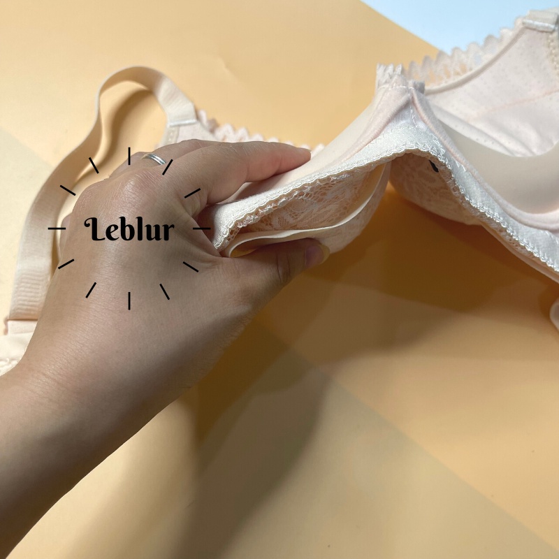 Áo ngực ren cup B không gọng có mút dày 3 cm 3 móc, áo lót, chip Thái Lan Anny T10 cao cấp, Leblur