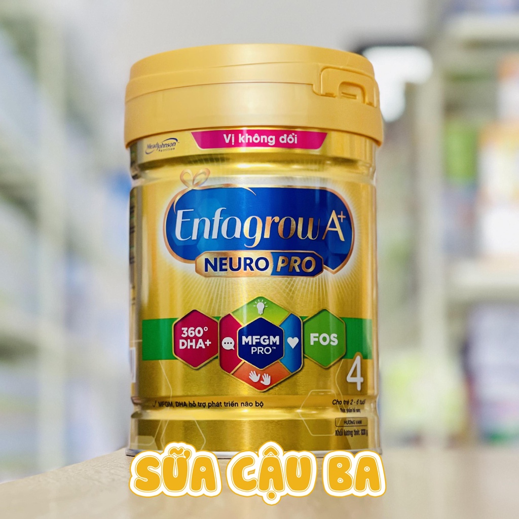 Sữa Bột Enfagrow A+ Neuropro 4 - DHA & MFGM vị không đổi