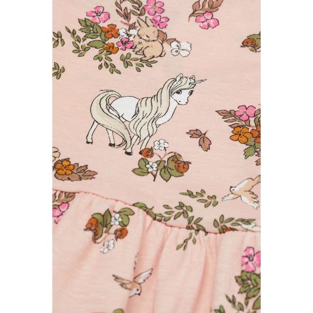 Váy cotton dài tay HM UK/JP size  từ 1.5y đến 10y