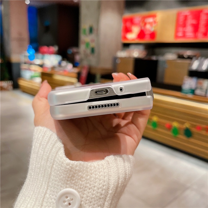 Ốp Điện Thoại Chống Sốc Họa Tiết Hoạt Hình Dễ Thương Cho Samsung Galaxy Z Fold 3 4 5G