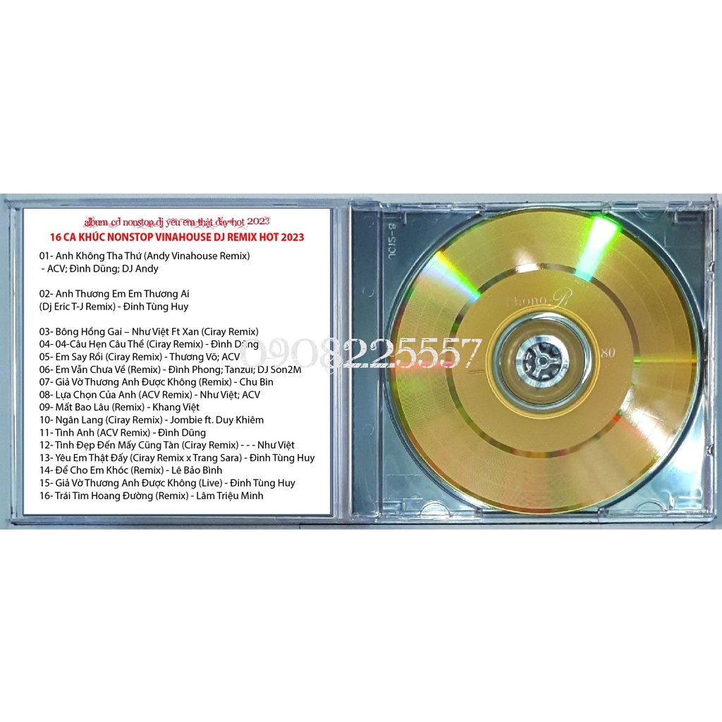 CD NONSTOP DJ YÊU EM THẬT ĐẤY VINAHOUSE REMIX