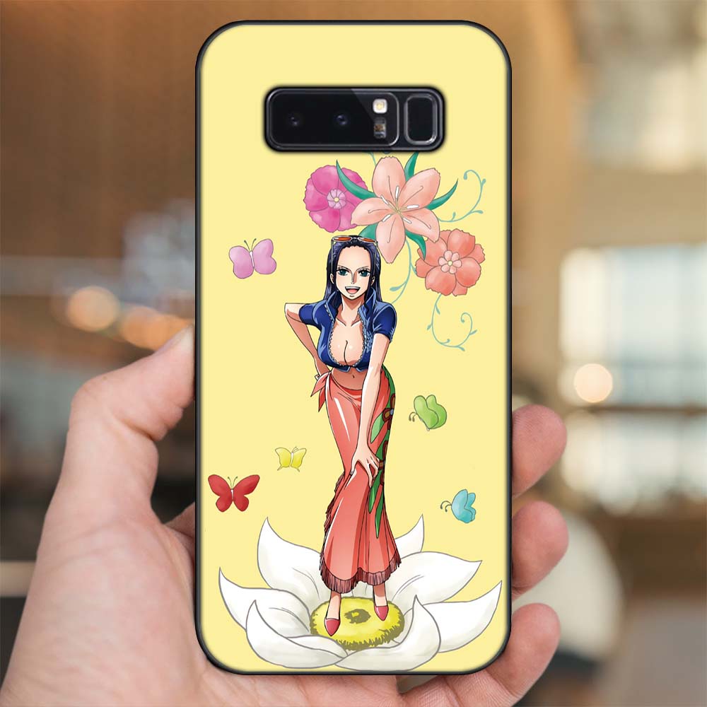 Ốp lưng Samsung Note 8 viền đen in hình Nico Robin One Piece Đảo Hải Tặc