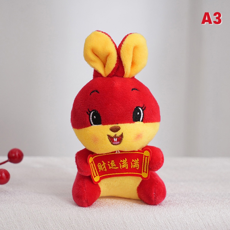 Thỏ Nhồi Bông May Mắn Phong Cách Năm Mới 2023