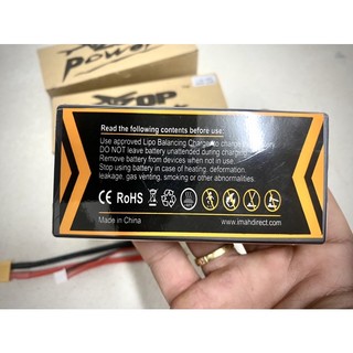 Pin shortcase 2s 4600mah 45c zoppower