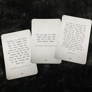 Bộ Bài Nhắc Nhở Haletu Green (Love) (Guu Tarot Shop)