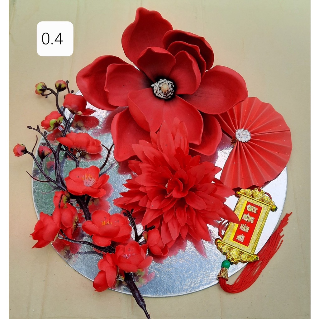 Set Phụ Kiện Trang Trí Tháp Ỏan, Tháp Bánh Kẹo, Tháp Nước, Cháp Phụ Kiện Trang Trí Ngày Tết
