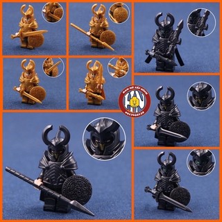 Đồ chơi xếp hình - lính asgard - thor ragnarok - marvel - kt1044 - cao cấp !