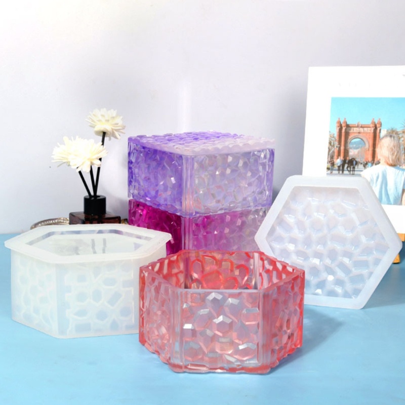 Khuôn Silicone Làm Hộp Trang Sức Kiểu Dáng Độc Đáo Tiện Dụng