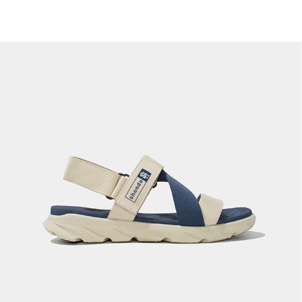 SHONDO | Sandal shondo F6 sport đế be quai be xanh F6S2525