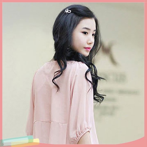 Kẹp tóc hình bướm đính đá xinh xắn dành cho nữ