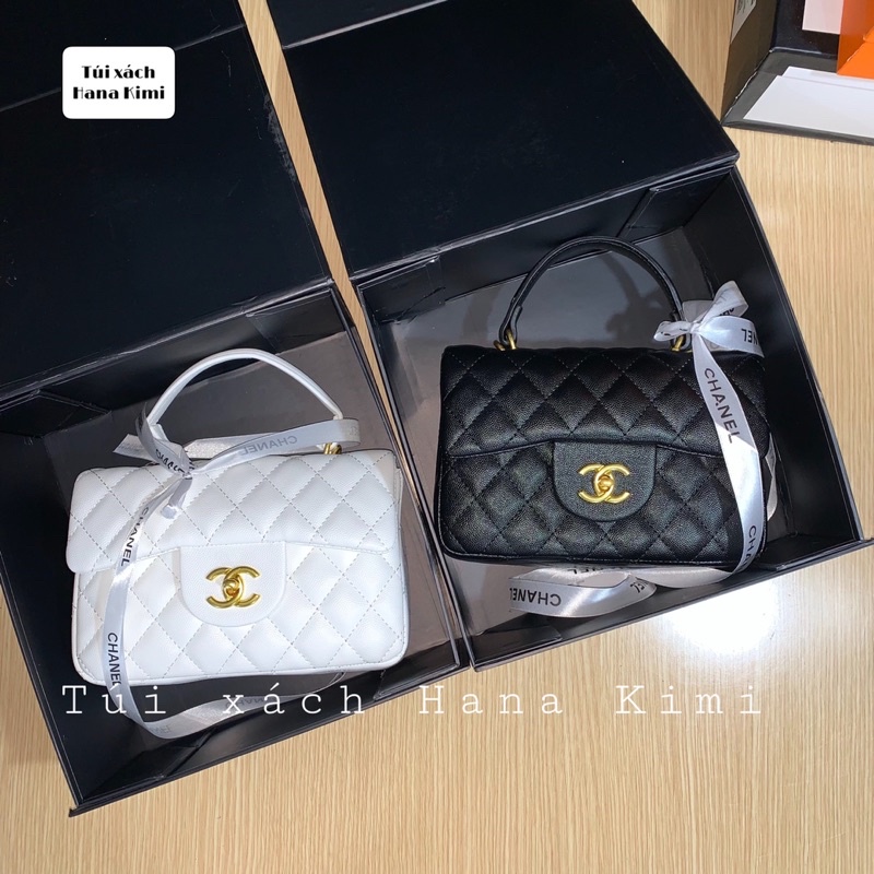 Túi đeo chéo Classic size 20 có quai cao cấp - Hộp nam châm