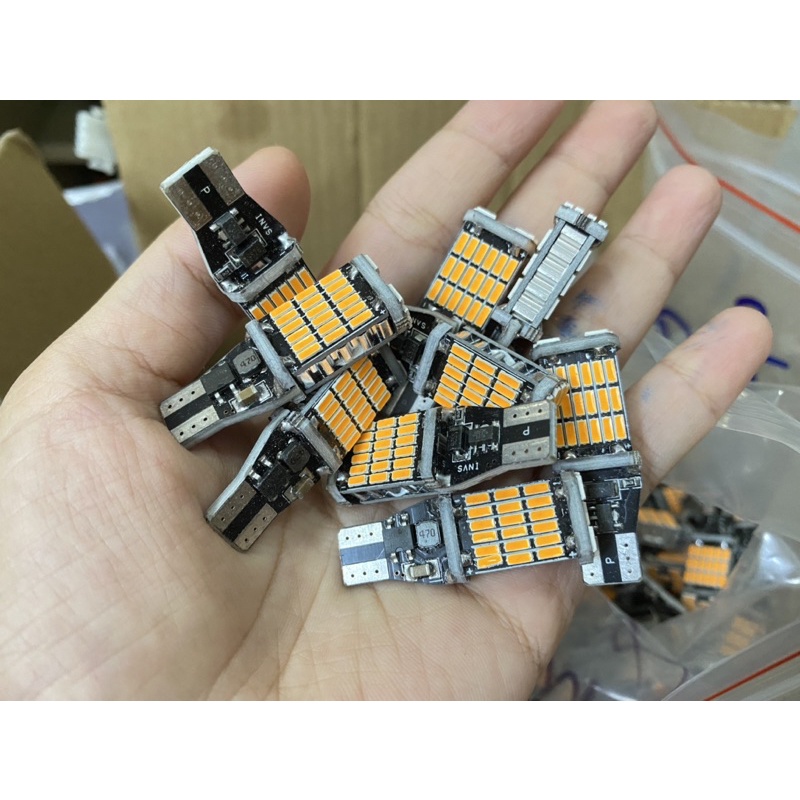 Bóng Led demi xi nhan T15 nhiều màu