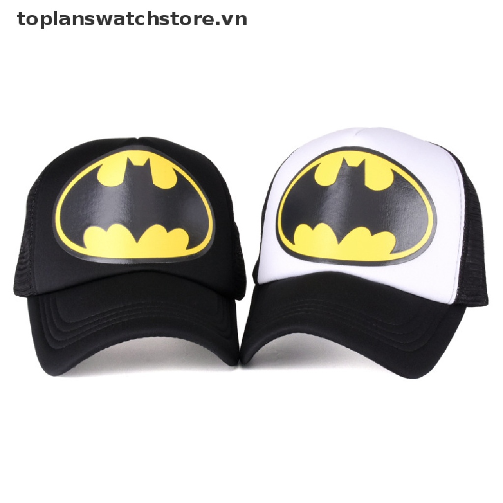 Mũ Lưỡi Trai Phối Lưới Thoáng Khí In Hình Marvel Batman Superman Phong Cách Hip Hop Thời Trang Mùa Hè Cho Nam Và Nữ